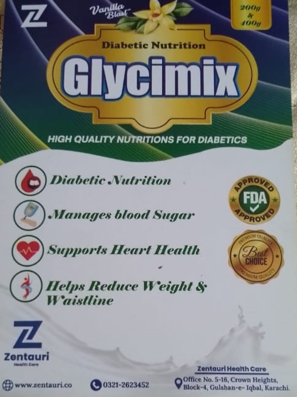 Glycimix – Advanced Diabetic Nutrition (soft pack 200 gram)