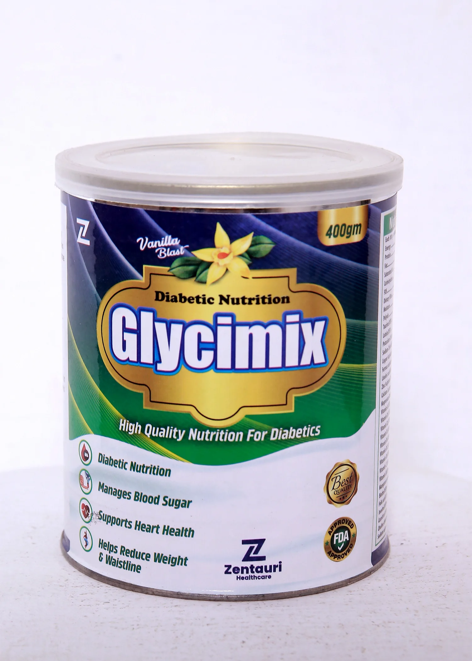 Glycimix – Advanced Diabetic Nutrition (tin pack 400 gram)